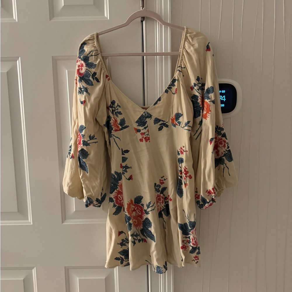 Free People Francesca Floral Mini Dress my